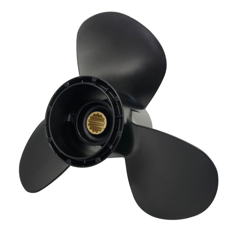 COPKINGO Boat Propeller 11 1/2 X 13 for Suzuki Outboard 35-65HP Motor Engine 13 Tooth Spline Outboard Propellers 58100-94313-019 11.5x13 - Image 1